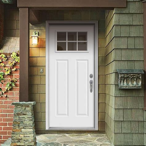 front house door metal|exterior metal doors at lowe's.